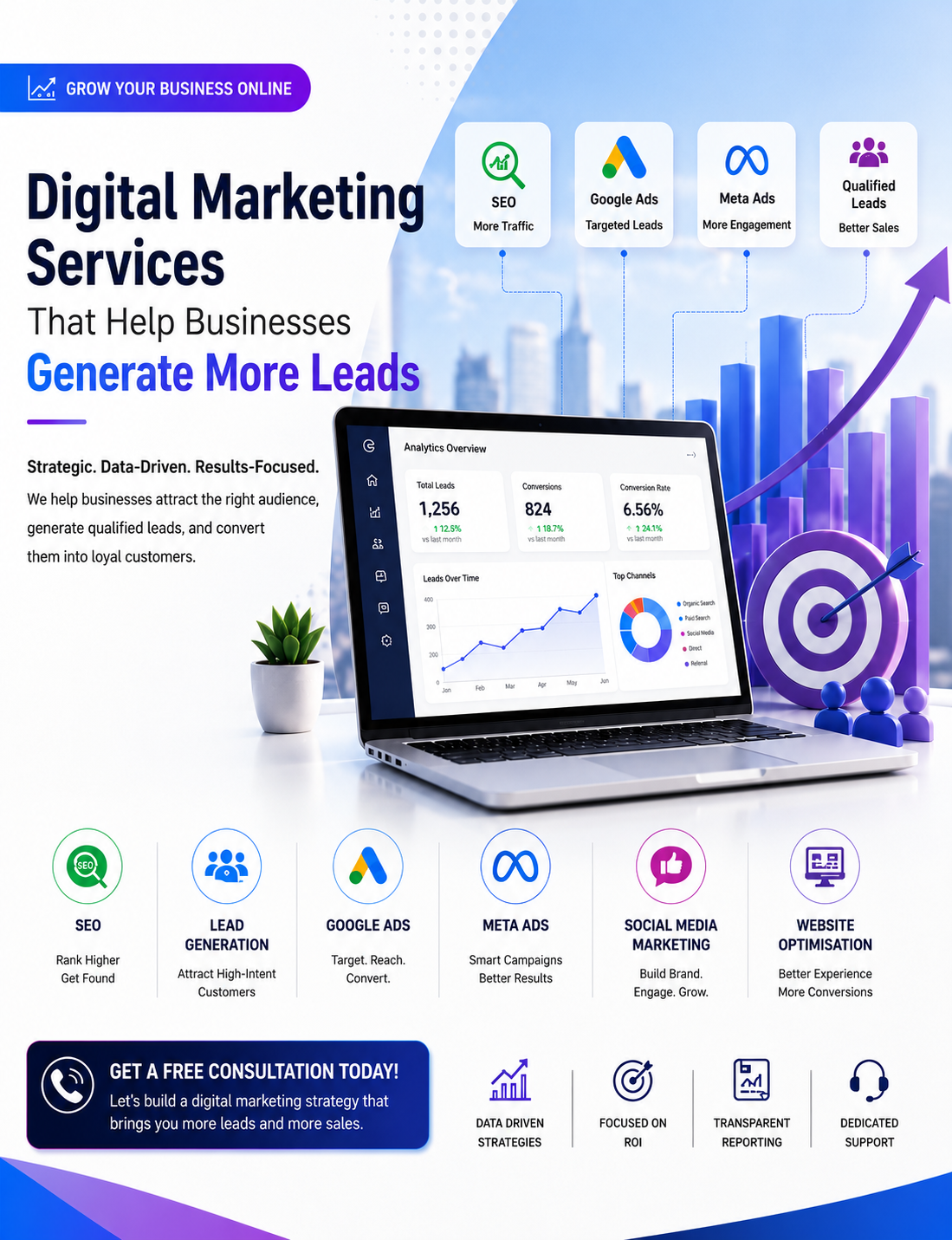 Digital Marketing Services That Help Businesses Generate More Leads